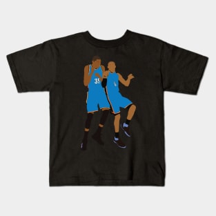 OKC Thunder duo Durant & Westbrook Kids T-Shirt